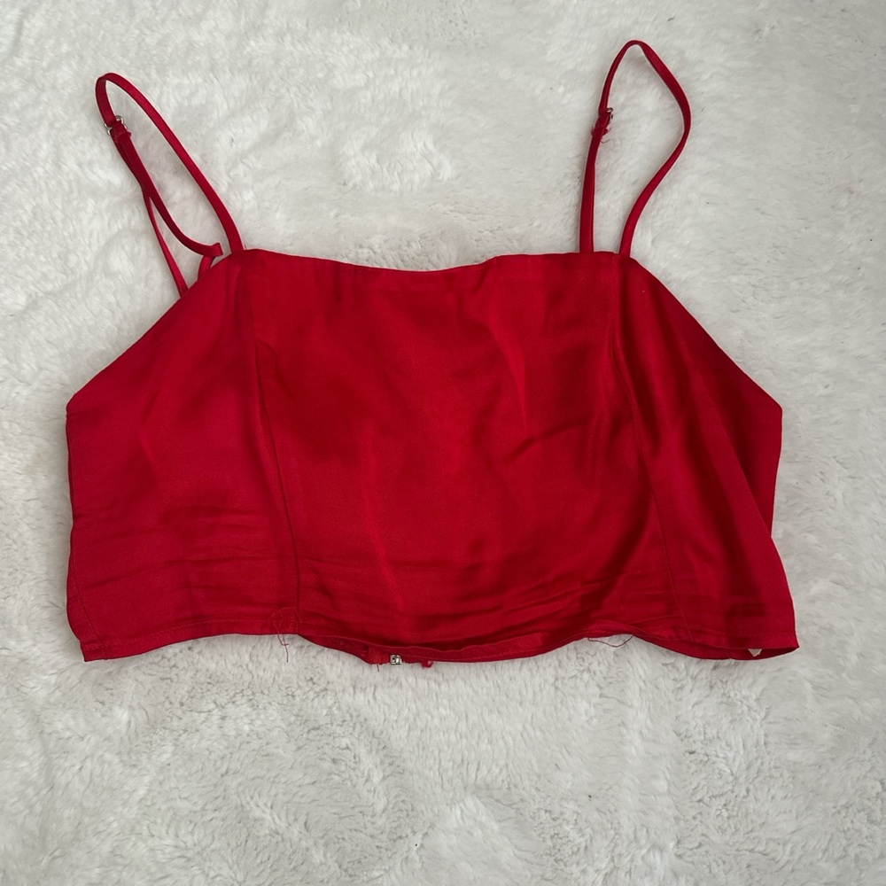 Forever 21 Red Camisole Top